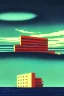 Placeholder: A psychedelic hallucination of a brutalist building in the stormy ocean, by kawase hasui, moebius, edward hopper, colorful flat surreal design, dramatic lighting, hd, 8 k, artstation