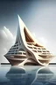 Placeholder: Design of a five-star hotel in the shape of a boat sail