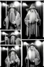 Placeholder: Gandalf and Frodo taking series of BW photos inside photo booth.