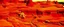 Placeholder: An orangish red scorching badlands designed in ancient Greek pottery painted by Gustav Klimt