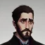 Placeholder: Portrait of a 30 year old warlock like Jake Gyllenhaal, Sherlock Holmes and Mary Poppins