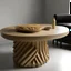 Placeholder: Table inspired by the rounded pasta concept