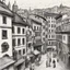 Placeholder: 1950 drawing old city