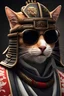 Placeholder: Cat in samurai dress in Japan, portrait of half body, wearing sunglasses ,Photorealistic, next level resolution, 4k, ultra quality, hyper realistic