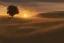 Placeholder: starring across the meadows plain at the sunset