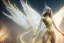 Placeholder:  beautiful cosmic fairy, long hair, golden skin, nice smiling, transparent wings, magic glamour make up, delicate colors, beautiful glamour galactique dress, ultra sharp focus, 8k, unreal engine 5, extremely sharp detail, light effect, soft light atmosphere of a spaceship, smooth, full of details, face in front, complete vision of face and hair and body