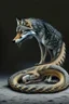 Placeholder: wolf with a snake instead of tail