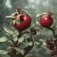 Placeholder: Pomegranate with skin made of fire and seeds made of sparkling white diamonds, with full details, fantasy, fantasy, 8k, 16k