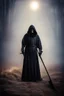 Placeholder: Don't Fear the Reaper - gradated Background, professional quality studio 8x10 UHD Digital photograph, multicolored spotlight, Photorealistic, realistic stock photo, Professional quality Photograph. colored Fog - Multicolored lighting,