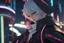 Placeholder: alastor in 8k realistic anime artstyle, neon effect, hazbin hotel them, close picture, rain, fantasy world, intricate details, highly detailed, high details, detailed portrait, masterpiece,ultra detailed, ultra quality
