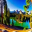 Placeholder: Sequoia & Kings Canyon National Parks, California,aerial view,extremely detailed digital painting, high resolution,8k, realistic, beautiful, volumetric lighting, mystical colors ,perfectly centered image, perfect composition, rim light, beautiful lighting,masterpiece, stunning scene, raytracing, anatomically correct, in the style Van Gogh and robert e howard and Ken Kelley and Ohrai Noriyoshi and Simon Bisley and tomzj1.