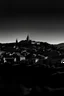 Placeholder: skyline of the town Cehegín in black