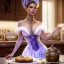 Placeholder: portrait of female dressed as housewife,in kitchen, swirl, power surge, underdark, Menzoberranzan,4k, Highly Detailed, perfect eyes, Digital Illustration, Cinematic Lighting, Realistic, Sharp Focus, Centered, Beautifully Lit, Bioluminescent by Stanley Artgerm Lau, totally green background, the greenest color, just green, no gradients