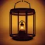 Placeholder: fireflies in a lantern, many ghostly lights inside a belljar, fairy lights, polaroid, symmetry, luminescent glow, moody, tender, photorealistic, octane render, golden hour