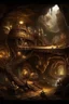 Placeholder: steampunk world with the cave