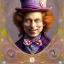 Placeholder: "Mad Hatter" book young man character of "Alice in the wonderland", elegant,sarcastic smile,big top hat.style by Disney,Chie Yoshii,alphonse mucha,earnst haeckel,james jean.