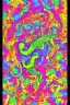 Placeholder: neon color chameleon psychedelic