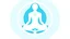 Placeholder: Craft an icon for Prana Breathwork, blending elements of conscious breathing and ice immersion. Use fluid lines to illustrate breath flow, potentially forming a simple, raised human figure for expansion. Integrate a crystalline shape to represent ice immersion. Opt for a color scheme of light blue, mint green, and white for tranquility, balance, and purity. Aim for an icon that conveys the essence of continuous breath cycles, embodying Prana Breathwork's holistic well-being approach. Ensure simp