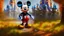 Placeholder: zombie mickey mouse hybrid, photorealism, movie screen capture, horror, sci-fi, retrofuturism,