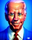 Placeholder: Waist up Portrait, joe Biden as muppet Sesame Street, Blue suit retro style, photo studio, city background, unreal engine 5, concept art, art station, god lights, ray tracing, RTX, lumen lighting, ultra detail, volumetric lighting, 3d.