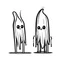 Placeholder: A black and white cute drawing of a icicles, only outline, white background,for kids