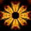 Placeholder: yellow and orange kaleidoscope