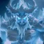 Placeholder: giant ice demon lord, unreal engine 5, 8k resolution, photorealistic, ultra detailed