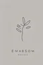 Placeholder: crée un logo simple, stylisé et minimaliste pour une coach, avec le nom Emma Blossom, qui accompagne les gens pour réaliser leur rêves et leurs projets