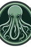 Placeholder: A circular logo style of a ghostly cthulu