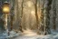 Placeholder: FOREST LANTERN WINTER PATH FALL