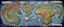 Placeholder: pangea earth millions of years ago , with dinosaures and Draco reptilians