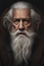 Placeholder: intricate details, highly detailed, awesome, powerful, masterpiece, precisionism, dramatic, incredibly detailed, original,, ultra detail, insane details, hyper realistic, ultra realistic, photoreal, immersive background, ((portrait of a scary old man, sinister eyes, gloomy, long white hair, long white beard, facing the camera, looking at viewer, closed mouth, sad, broken glasses, in a dark room,horror,doom)), realistic face, hyperrealistic