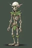 Placeholder: an elf, half skeleton