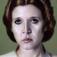 Placeholder: [[extrem beautiful photorealistic young Carrie Fisher as Princess Leia]] :: [[photorealistic brown eyes, short hair, head and shoulders portrait, 8k resolution concept art portrait by Greg Rutkowski, Artgerm, WLOP, Alphonse Mucha, dynamic lighting, hyperdetailed, intricately detailed, trending on Artstation, triadic colors, Unreal Engine 5, volumetric lighting]]