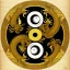 Placeholder: Ukiyo-e Style , ying anf yang sign, dragon