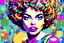 Placeholder: pop art pixels 1000 images i think to myself,,,,, what a wonderful world