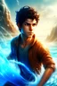 Placeholder: Percy Jackson with water powers