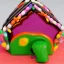 Placeholder: turtle and candy house