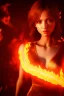 Placeholder: portrait of beautiful girl set in fire, cinematic lighting, photorealistic, realistic, detailed, volumetric light and shadow, hyper HD, octane render, unreal engine 5 insanely detailed and intricate, hypermaximalist, elegant, ornate, hyper-realistic, super detailed --v 4