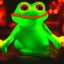 Placeholder: Pepe the Frog with lazers