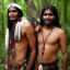 Placeholder: handsome Brazilian indian spirit protector of the forests