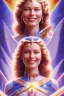 Placeholder: cosmic woman smile, admiral from the future, one fine whole face, crystalline skin, expressive blue eyes,rainbow, smiling lips, very nice smile, costume pleiadian, Beautiful tall woman pleiadian Galactic commander, ship, perfect datailed golden galactic suit, high rank, long hair, hand whit five perfect detailed finger, amazing big blue eyes, smilling mouth, high drfinition lips, cosmic happiness, bright colors, blue, pink, gold, jewels, realist, high commander