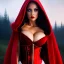 Placeholder: Ultra detailed fullbody Portrait in oil on canvas of busty Red Riding Hood wearing minimal skintight suit,intense stare,wearing tight corset,extremely detailed digital painting, extremely detailed face,crystal clear Big eyes,perfect iris, mystical colors ,perfectly centered image, ,perfect composition, rim light, beautiful lighting,masterpiece,16k, stunning scene, raytracing, anatomically correct, in the style of robert e howard and Ken Kelley and Ohrai Noriyoshi and Simon Bisley