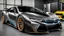 Placeholder: BMW I8 MANSORY Fused with Lamborghini Veneno, Super Detailed, desktop wallpaper, 4K