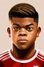 Placeholder: Leon Bailey Footballer ,cartoon 2d