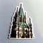 Placeholder: sticker of a cathedral building