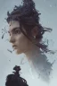 Placeholder: a fancy portrait, majestic, flow, illustration, concept art, by Greg Rutkowski, Sung Choi, Mitchell Mohrhauser, Maciej Kuciara, Johnson Ting