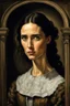 Placeholder: Jennifer Connelly painted by Rembrandt and Escher