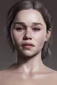 Placeholder: emilia clarke, head and shoulders portrait, head and shoulders portrait, 8k resolution concept art portrait by Greg Rutkowski,