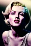 Placeholder: Medium shot portrait, blonde woman, young Marilyn Monroe face, perfect iris, Chanel dress style, paris background, fashion photo, soft color, highly detailed, unreal engine 5, ray tracing, RTX, lumen lighting, ultra detail, volumetric lighting, 3d, finely drawn, high definition, high resolution.